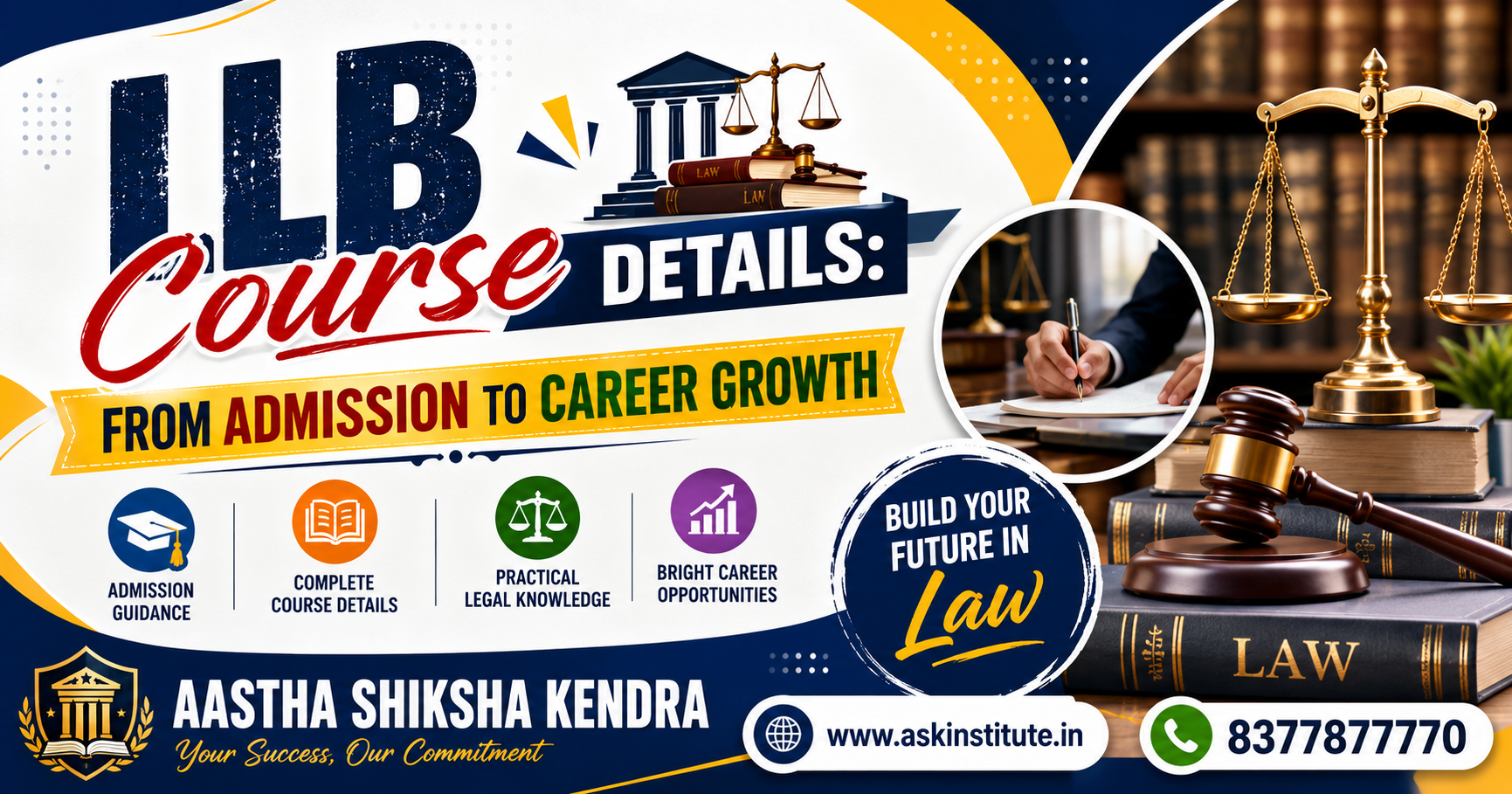 LLB Course Details: From Admission to Career Growth